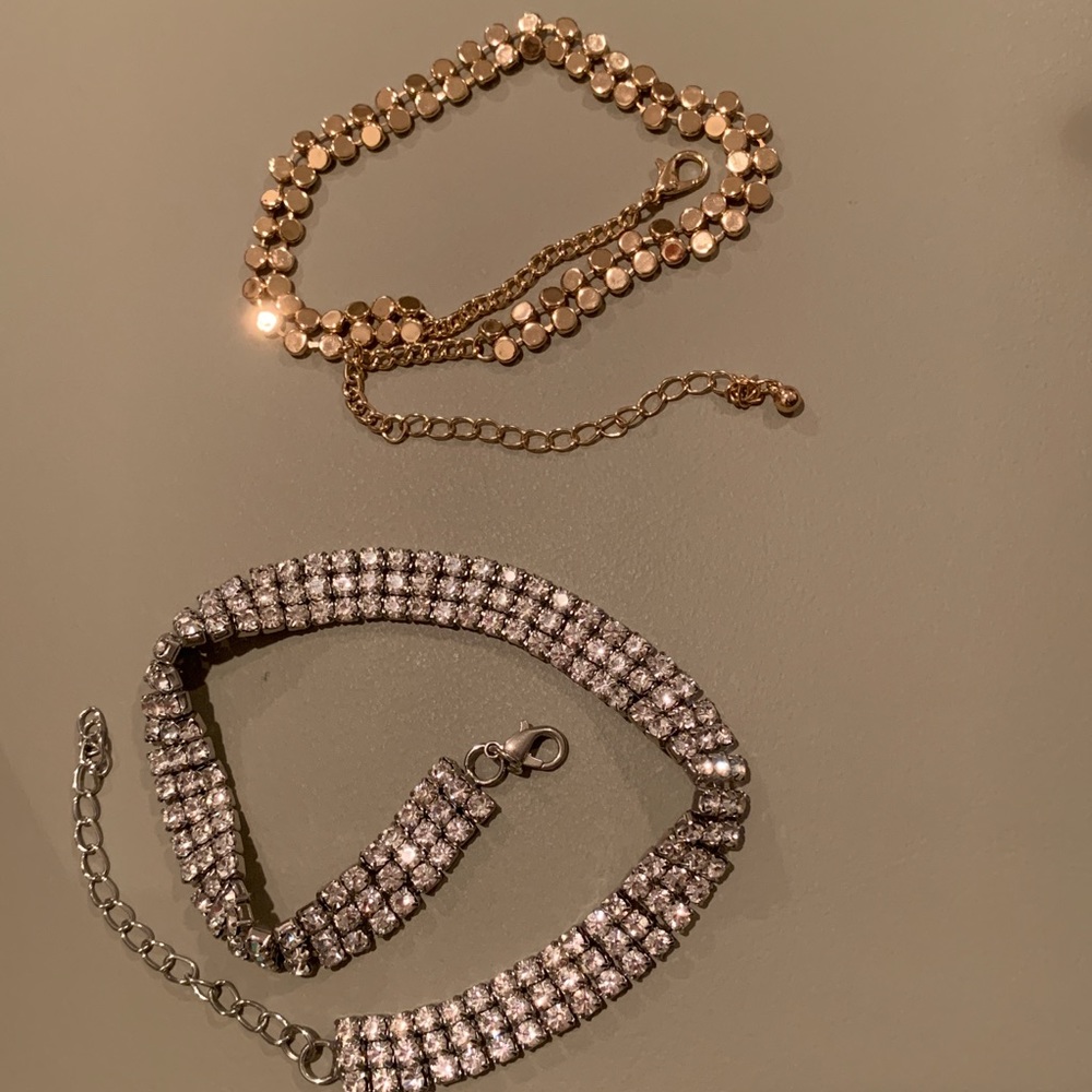 Forever 21 choker necklaces